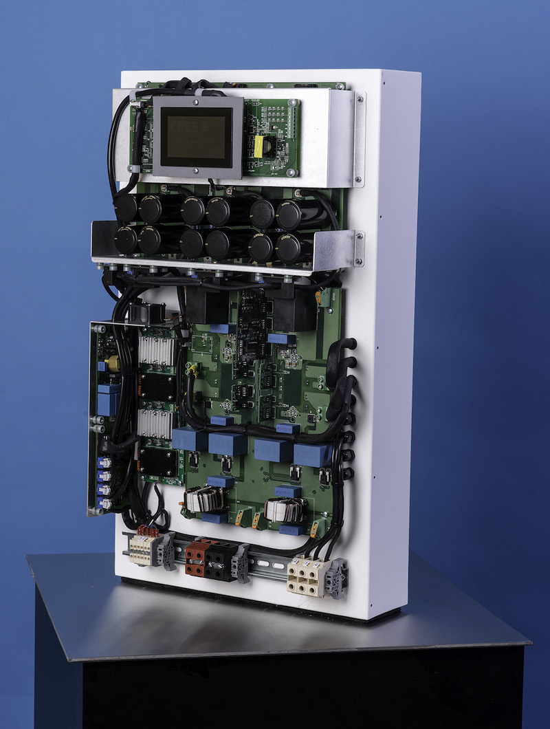 Cree's SiC tech enables significant reduction of solar inverter size, weight, & cost